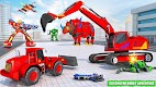 screenshot of Snow Excavator Robot Car Games