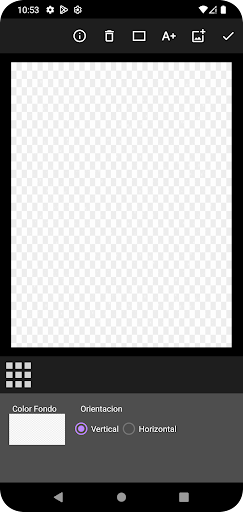 Android application Photomontage screenshort