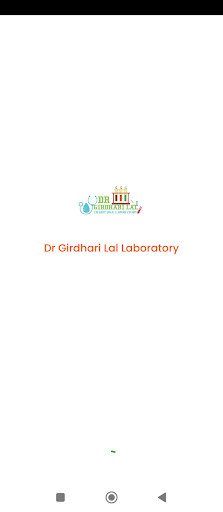 Android application Dr Girdhari Lal Laboratory screenshort