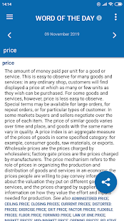 Oxford Dictionary of Economics Capture d'écran
