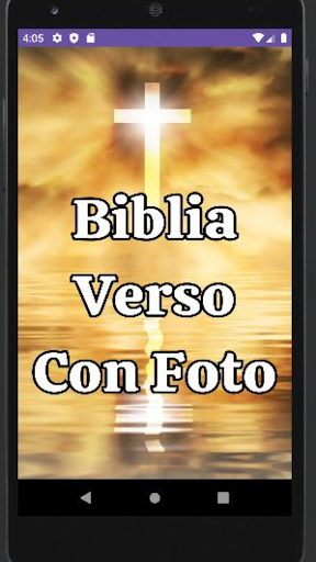 Android application Biblia Verso Con Foto screenshort