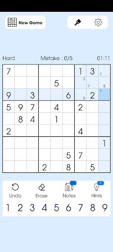 Android application Sudoku Friends Daily Puzzle screenshort