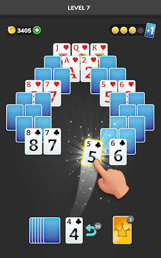 Solitaire 3D - Tripeaks Puzzle androidhappy screenshots 1