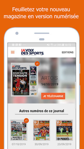 La Voix des Sports Screen 3
