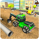 City Pipeline Construction Work : Plumber Game