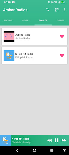 Ambar Radios Screen 2