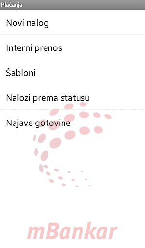 mBiznisBankar ProCredit Srbija Screen 2