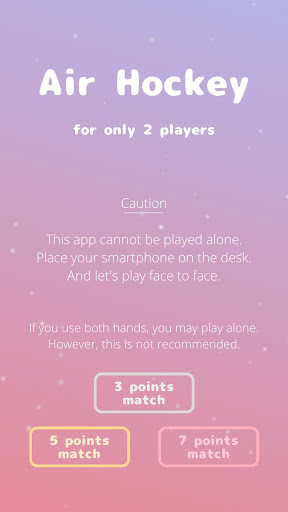 Android application Air Hockey - for 2 players - screenshort