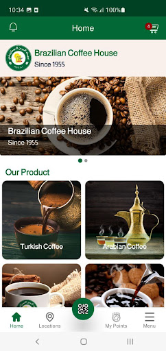Brazilian Coffee House Screen 2