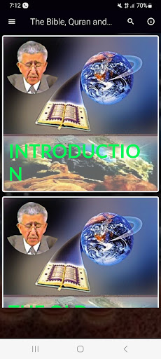 The Bible, Quran and Science Screen 2