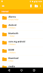 screenshot of Archos File Manager (QC)