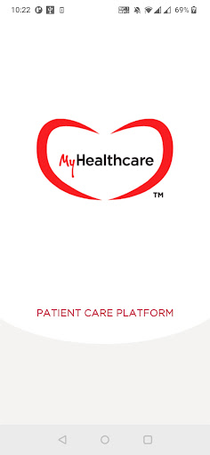Android application MyHealthcare Patient Ecosystem screenshort