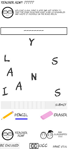 Android application The Exams - Word Disorder screenshort