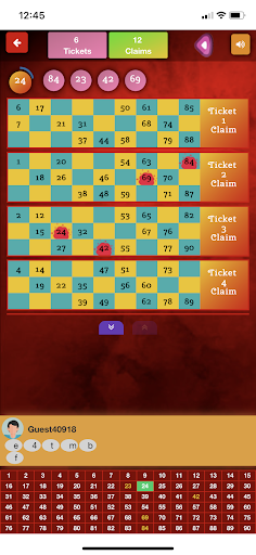 Tambola- 90 Balls Bingo/Housie Screen 3
