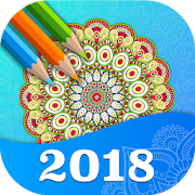 Coloring Book 2018 Free  Icon