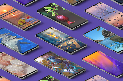 Android application Aesthetic wallpaper screenshort