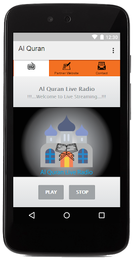Android application Al Quran Live Radio : Quran screenshort