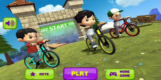 Kids bicycle racing 1 APK + Mod (Unlimited money) إلى عن على ذكري المظهر