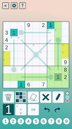 Thermo Sudoku - Screenshot 2