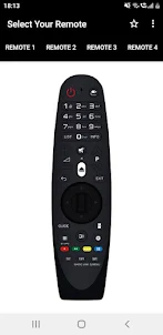 WebOS TV Remote