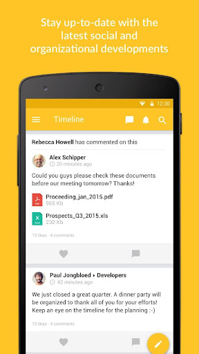 Android application Pathé Talks screenshort