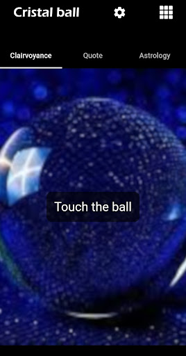 Android application My Magic Crystal Ball screenshort