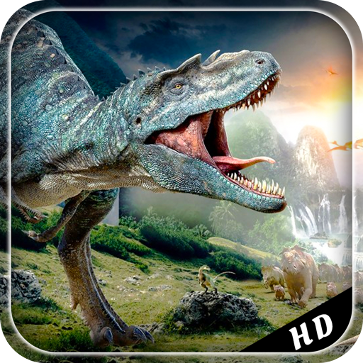 Fundo T Fundo, Rex Na Floresta é Uma Captura De Tela Em Um Jogo, Imagem De  Dinossauro Imagem de plano de fundo para download gratuito