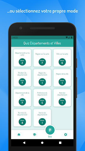 Screenshot of Quiz - French Departments