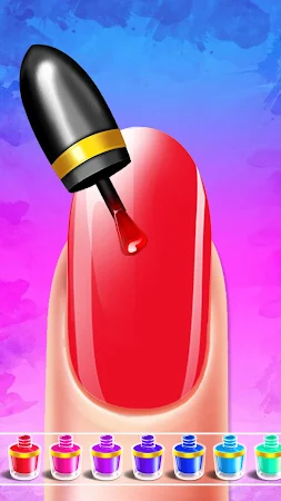 Game screenshot Nail Salon Game: Art & Tattoo mod apk