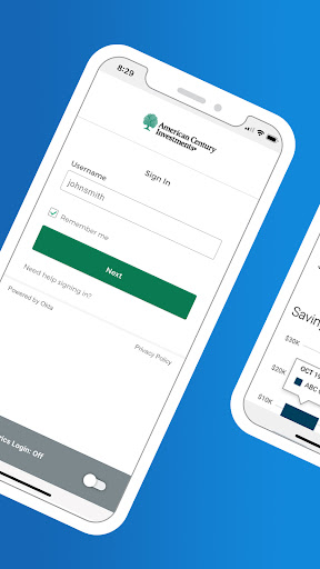 Android application Retirement | American Century screenshort