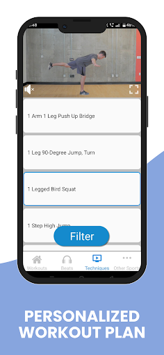 Screenshot of Sports Speed & Footwork