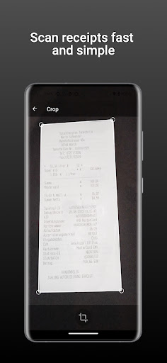 Android application Receipts Scanner screenshort