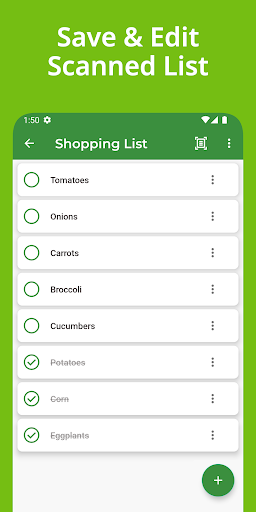Grocery & To Do List Scanner Screen 3