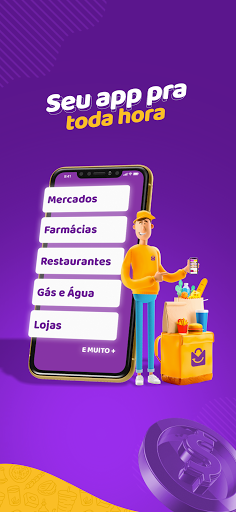 Android application MeEntrega screenshort