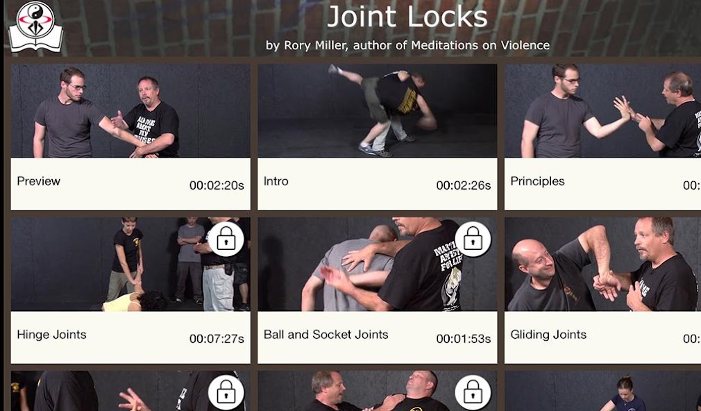 Joint Locks / Rory Miller banner