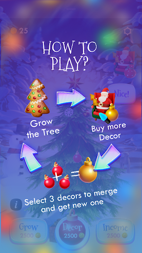 Merge3: Christmas Tree Decor Screen 2