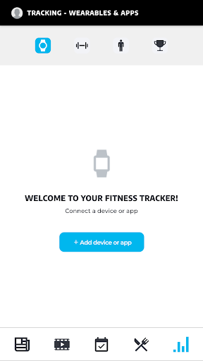 Android application Scully Fitness screenshort