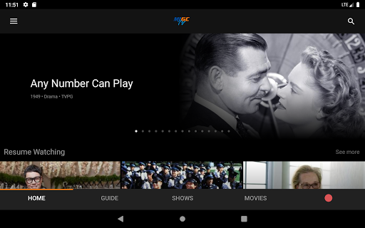 Screenshot of MLGC TV