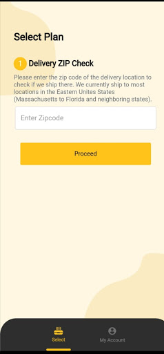 XOOM Foods Screen 3