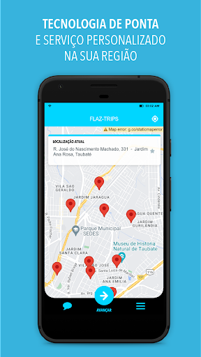 Android application FLAZ-TRIPS screenshort