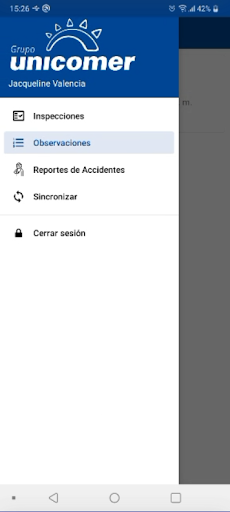 HELP! Inspecciones Screen 2