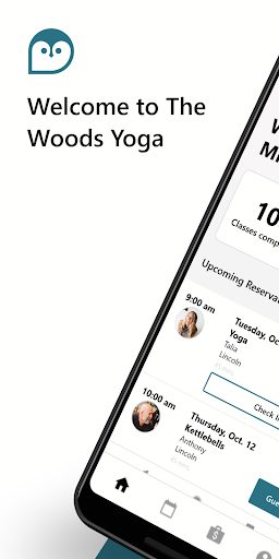Android application The Woods Yoga screenshort