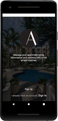 Android application Astra Resident Portal screenshort