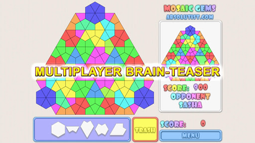 Mosaic Gems: Jigsaw Puzzle 1