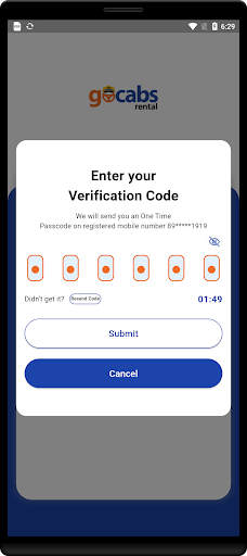 Gocabs Rental Driver