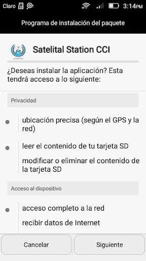 Satelital Station CCI