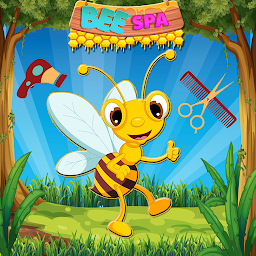 Imagen de ícono de salón de spa de abejas