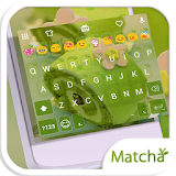 Green Cake Emoji Keyboard Theme icon
