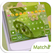 Green Cake Emoji Keyboard Theme  Icon