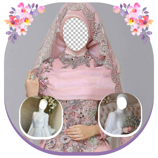 Baju Pernikahan Muslim Wanita logo